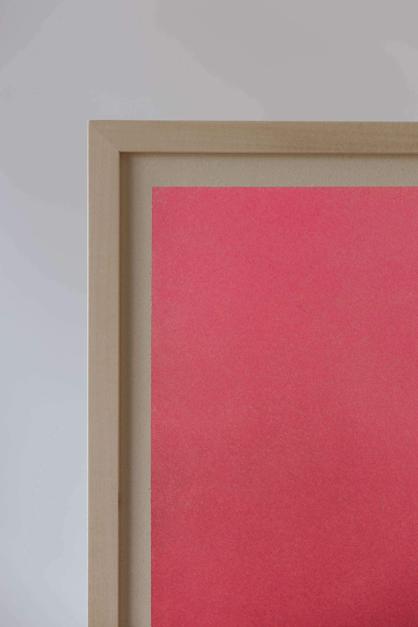 aufblühen 1>1000 70x100cm in Echtholz gerahmt